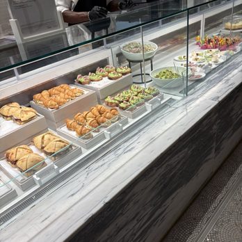 Delta One Lounge - Food in the lounge outside of the restaurant - Airport Lounges Near Me - Queens, New York