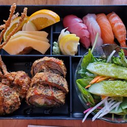 Bizen Gourmet Japanese Cuisine & Sushi Bar - 50 Shades of Cray Anniversary Bento Box