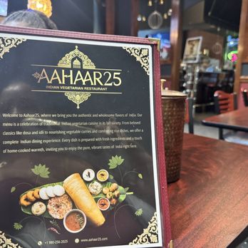 Aahaar 25 - menu - Indian Near Me - Charlotte, North Carolina