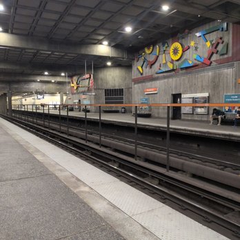 MARTA - Midtown Station - Much cleaner and maintained than in the past - Public Transportation Near Me - Atlanta, Georgia