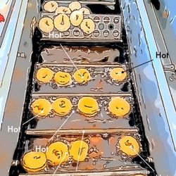 Hot mini donuts