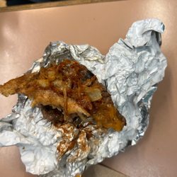 Cosmic Castle - Wrecked the Cowboy burger. Gooood!