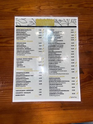 Menu photo 4 Cava Baja 17 Madrid, M Menu photo 4 Cava Baja 17 Madrid, M