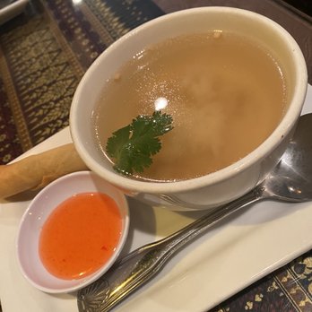 Si-Am Thai - Chicken Rice Soup and Spring Roll Fried - Thai Near Me - Tampa, Florida Si-Am Thai - Chicken Rice Soup and Spring Roll Fried - Thai Near Me - Tampa, Florida