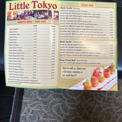 Little Tokyo - Menu