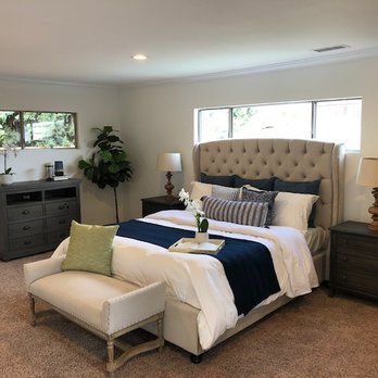 Birch Homes - Master Bedroom - Home Staging Near Me - Whittier, California