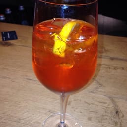 Spritz at the hotel bar Spritz at the hotel bar