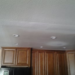F- for unsatisfactory ceiling and texture.