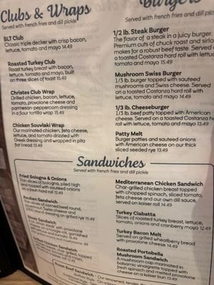 Menu photo 7 Christe's Restaurant West Seneca, NY Menu photo 7 Christe's Restaurant West Seneca, NY