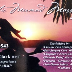 Mystic Mermaid - Business card - Front