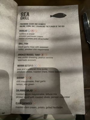 Menu photo 4 Ember Playa del Carmen, ROO