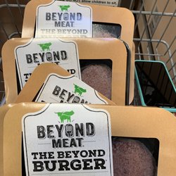 Sprouts Farmers Market - I just made the switch from Whole foods to Sprouts They had my Beyond Burgers in the meat Department.  This is love with out the drive