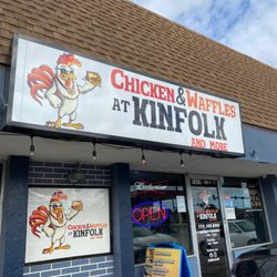 Chicken & Waffles at Kinfolk - Great southern hospitality