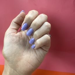 Dip nails with tips. Dip nails with tips.