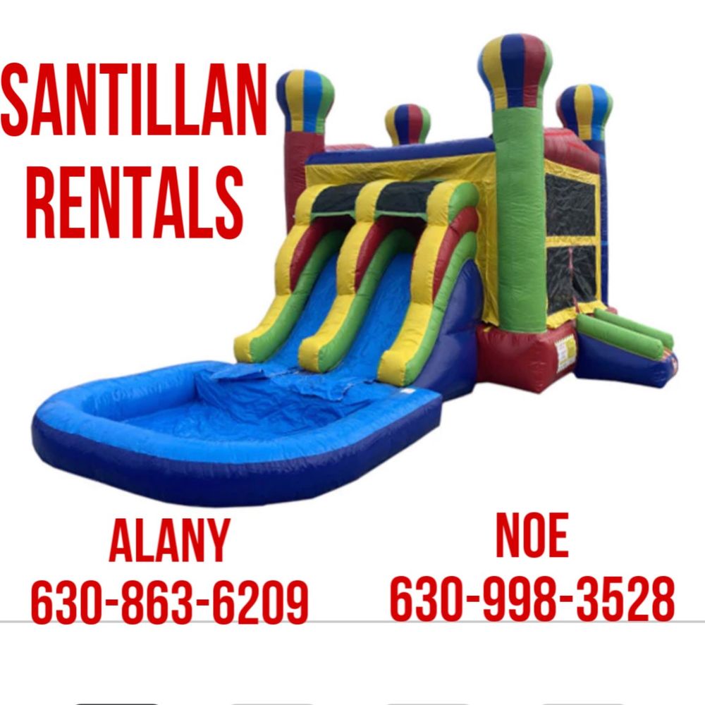 SANTILLAN RENTALS Request a Quote Carol Stream, Illinois Bounce House Rentals Phone