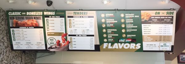 Menu photo 2 Wingstop Louisville, KY