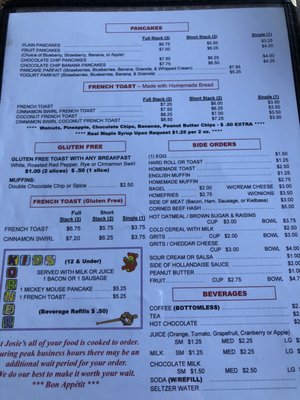 Menu photo 4 Josie's Corner Berlin, CT