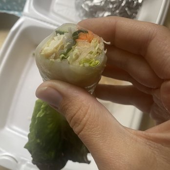 Happy Thai Restaurant - A3. Fresh Rice Paper Rolls - tofu - Thai Near Me - Bloomington, Indiana