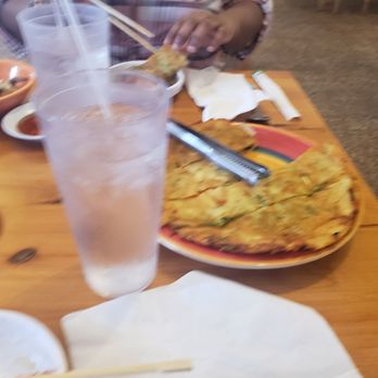 Kim Shabu - Veggie pancake - Korean Near Me - Houston, Texas Kim Shabu - Veggie pancake - Korean Near Me - Houston, Texas