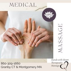 Hands With Heart Therapeutic Massage - A medical massage is a targeted therapy to address specific health conditions,tailored to treat chronic pain, injuries, or muscle recovery