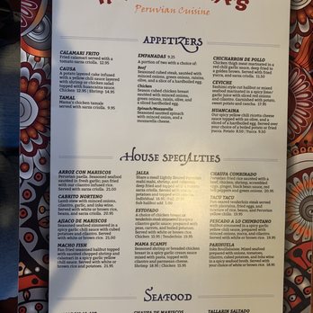 Inka Mama's - Menu - Peruvian Near Me - Foothill Ranch, California Inka Mama's - Menu - Peruvian Near Me - Foothill Ranch, California