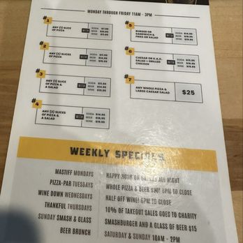 Mastiff Kitchen - La Mesa - Lunch specials and daily specials - Burgers Near Me - La Mesa, California