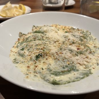 Piatti - Spinach-Ricotta Ravioli, Lemon Cream, Citrus Gremolata, Parmesan - Italian Near Me - Sacramento, California