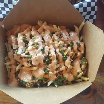Monkey King At the Brewery - Spicy mayo crab fries - Cajun/Creole Near Me - Alameda, California Monkey King At the Brewery - Spicy mayo crab fries - Cajun/Creole Near Me - Alameda, California