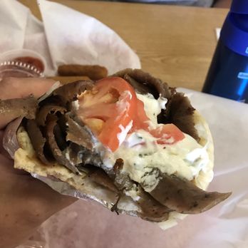 The Works Grill - Gyro sandwich - Greek Near Me - Glenview, Illinois The Works Grill - Gyro sandwich - Greek Near Me - Glenview, Illinois