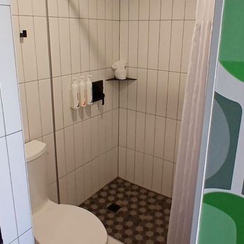 The Alice - Fancy new bathroom behind the mirror - Hotels Near Me - Tucson, Arizona