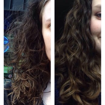 Anthony Robert Salon - Left: my hair after being cut and styled by another salon in the Montclair-area Right: after being cut and styled by Tom at Anthony Robert - Hair Salons Near Me - Verona, New Jersey