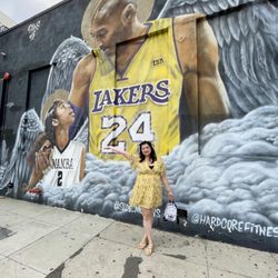 Kobe and Gianna Mural