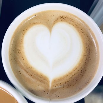 Black and White Coffee Roasters - Vanilla Latte (yum) - Coffee Roasteries Near Me - Wake Forest, North Carolina