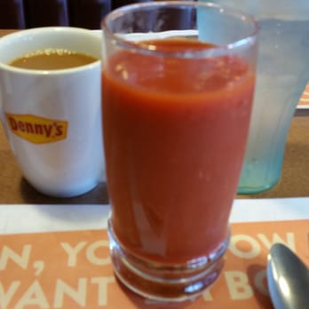 Denny's - Very Tasty Tomato Juice - American Near Me - Hayward, California