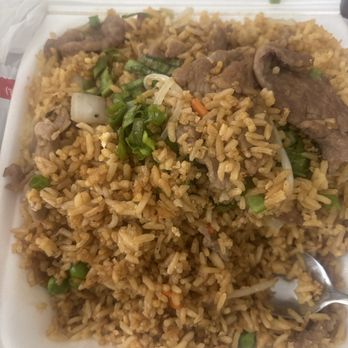 Dragon Garden - My burnt beef fried rice - Chinese Near Me - Lancaster, California