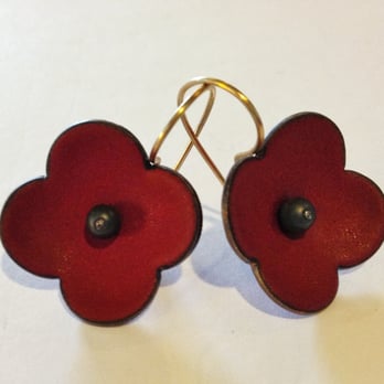 International Metalsmith Exhibition Center - Flower earrings - Jewelry Near Me - Albuquerque, New Mexico International Metalsmith Exhibition Center - Flower earrings - Jewelry Near Me - Albuquerque, New Mexico
