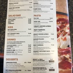 Pizza Hut - Menu