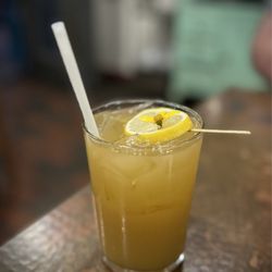Wild Craft Eatery - Apple cider chai sangria. It was lovely.