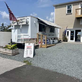 Lewis Seafood Shack - the outside of the restaurant - Seafood Near Me - Topsail Beach, North Carolina