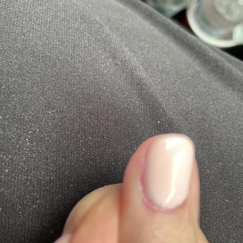 City Nail & Spa - Red old polish showing - Nail Salons Near Me - Orem, Utah