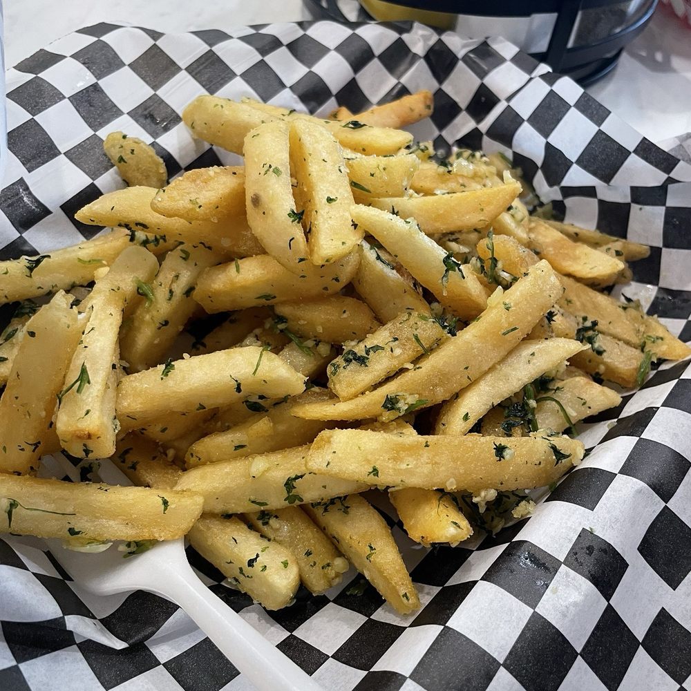 Double Decker - Large Garlic Fries - Chicken Wings Near Me - San Francisco, California Double Decker - Large Garlic Fries - Chicken Wings Near Me - San Francisco, California
