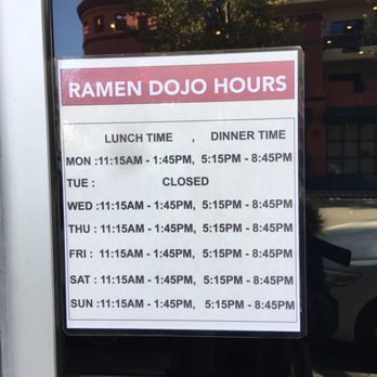 Ramen Dojo - Ramen Near Me - San Mateo, California Ramen Dojo - Ramen Near Me - San Mateo, California