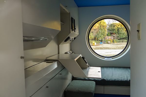 Nakagin Capsule Tower by null