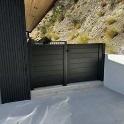 Customize Vinyl Fencing - Aluminum gate and section