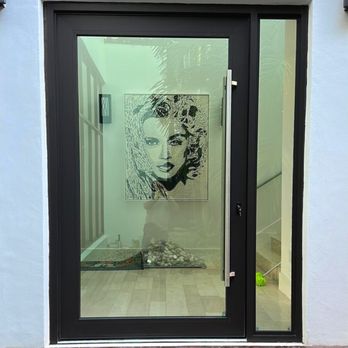 Blue Diamond Impact - Impact Pivot Door - Windows Installation Near Me - Miami, Florida Blue Diamond Impact - Impact Pivot Door - Windows Installation Near Me - Miami, Florida