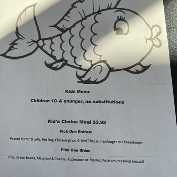 Cunningham's Creekside - Kids menu - American Near Me - Prospect, Kentucky