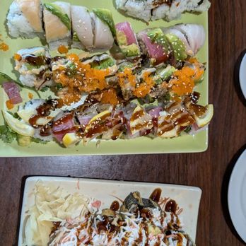 Yama Sushi - Unagi roll, rainbow roll, Vegas roll, executive suite, zen garden roll. - Sushi Bars Near Me - Grand Junction, Colorado Yama Sushi - Unagi roll, rainbow roll, Vegas roll, executive suite, zen garden roll. - Sushi Bars Near Me - Grand Junction, Colorado