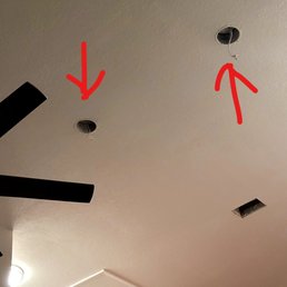 When asked how do people replace their lights when the ceiling is this high, Anthony offered to do it "as a favor". Never happened. When asked how do people replace their lights when the ceiling is this high, Anthony offered to do it "as a favor". Never happened.