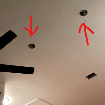 Quality Ceiling Refinishing - When asked how do people replace their lights when the ceiling is this high, Anthony offered to do it "as a favor". Never happened. - General Contractors Near Me - Port Richey, Florida Quality Ceiling Refinishing - When asked how do people replace their lights when the ceiling is this high, Anthony offered to do it "as a favor". Never happened. - General Contractors Near Me - Port Richey, Florida