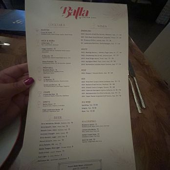 Balla Italian Soul - Menu - Italian Near Me - Las Vegas, Nevada